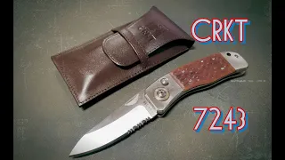 Нож складной CRKT 7243 «LAKES P.A.L.». Назад в будущее !!!