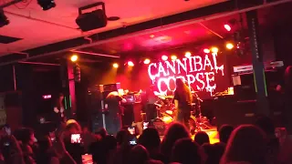 Cannibal Corpse's reaction to "Fuck Chris Barnes!" from the crowd