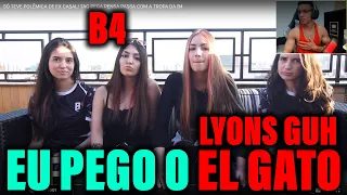 HUDSON AMORIM REAGINDO PPP DA BASTARDOS ! ELA PEGA O LYONS GUH E EL GATO ?!