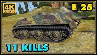 World of Tanks | E 25 - 11 Kills - 3,5K Damage - 1 VS 5 Gameplay