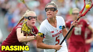 Women's Lacrosse How to Pass