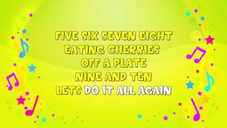 One, Two, Three, Four | Karaoke | Counting Song | Learning Song | Nursery Rhyme | KiddieOK