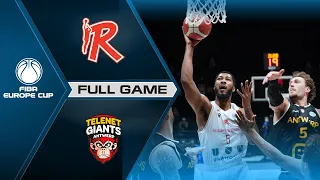 Unahotels Reggio Emilia v Telenet Giants Antwerp | Full Game - FIBA Europe Cup 2021-22