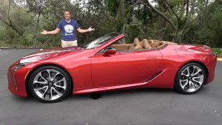 The 2021 Lexus LC500 Convertible Is the Coolest Car Nobody Will Buy