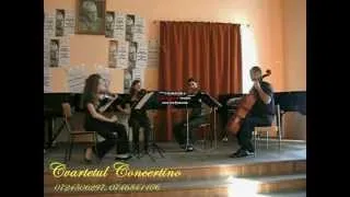 Cvartet CONCERTINO Timisoara canta Barcarolle- Offenbach.avi