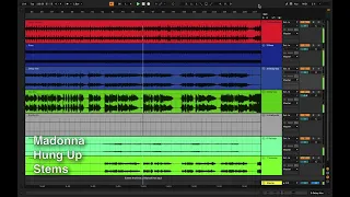 Madonna - Hung Up #stems #multitrack