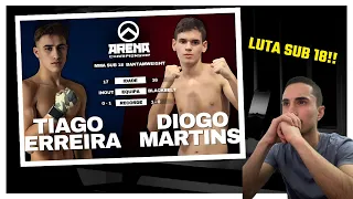 Tiago Ferreira Vs Diogo Martins - REAÇÃO e ANÁLISE (Arena Championship)