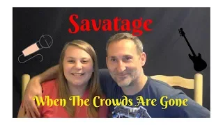 Dad and Daughter React to Heavy Metal- Savatage When The Crowds Are Gone