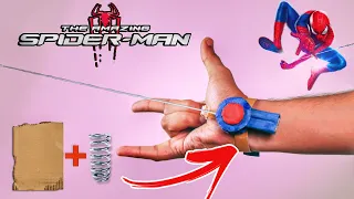 How To make FUNCTIONAL Amazing Spiderman web shooter | SIMPLE MATERIALS DIY | Mr Unique