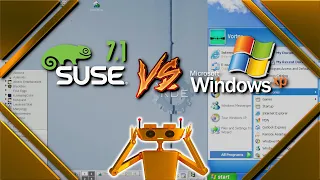 Installation: SuSE Linux 7.1 vs Windows XP - Time travel back to 2001