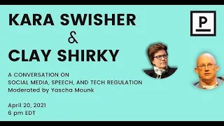 Social Media, Speech, and Tech Regulation - A conversation with Kara Swisher & Clay Shirky