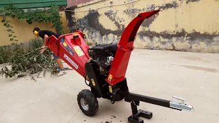 Gartenhäcksler Petrol wood chipper garden shredder