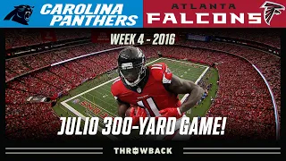 Julio is UNGUARDABLE in 300-Yard Game! (Panthers vs. Falcons 2016, Week 4)