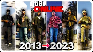 A HISTÓRIA COMPLETA de GTA ONLINE (2013 → 2023)