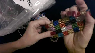 ASMR | Goodwill Jewelry Bag Show & Tell 5-1-2022 (Whisper)