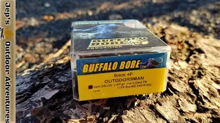 9mm For Bear?! (MUST WATCH) Buffalo Bore 147Gr Outdoorsman | Simulated Bone Barriers & Jugs Test