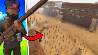 3,000 Confederate Charge Union FORTRESS WALLS! - Rising Front