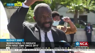 Budget 2022 | COPE MP Willie Madisha comments