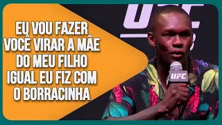 CLIMA ESQUENTOU ENTRE ISRAEL ADESANYA E MARVIN VETTORI COLETIVA DE IMPRENSA UFC 263 | LEGENDADO