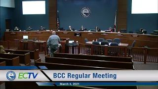 Escambia BCC Meeting  Live Stream 03 04 21