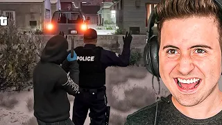 A POLÍCIA ESTÁ ATRÁS DE MIM NO GTA RP!!