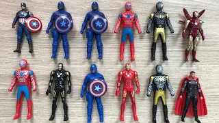 6 Minutes Satisfying With Unboxing Superhero Avengers Set 12 Pieces | ASMR | Thor, Ironman $100 USD