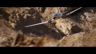 Quantum Of Solace 2008. Plane Chase Scene.