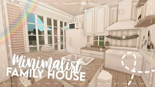 Minami Oroi Bloxburg Speedbuild and Tour - No Gamepass Minimalist Family House - June 30 2021