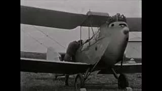 Invigning av Skagens flygplats och hangar 1934