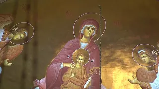 Божественная литургия 17 октября, Александро-Невский Ново-Тихвинский женский монастырь, Екатеринбург