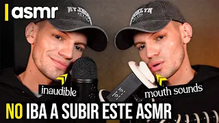 ASMR español mouth sounds inaudible para dormir