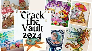 CRACK THE VAULT collab - March 15 2024 - Love of Fairies - Watercolor, Die Cuts, and Tags @poetspice