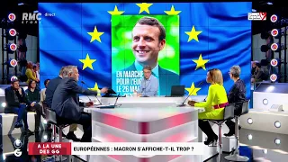 Européennes : Macron s'affiche-t-il trop ? - Les Grandes Gueules de RMC