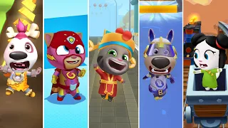 Best Funny Fails Talking Tom Gold Run VS Tom Hero Dash VS Tom Gold Run 2 #22