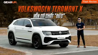Volkswagen Teramont X: Ít hơn 2 chỗ nhưng ĐẸP và nhiều OPTION hơn Teramont | GU Flash Review