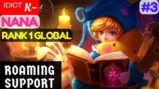 Roaming Support [Rank 1 Global Nana] | ᴵᴰᴵᴼᵀ K~ Nana Gameplay and Build #2 Mobile Legends