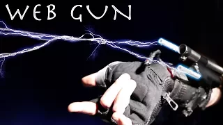 Make a SPIDER-MAN TASER WEB SHOOTER! - Over 30 Million Volts!!!