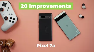 Pixel 7a New & Exclusive Features: 20 Improvements Over The Pixel 6a