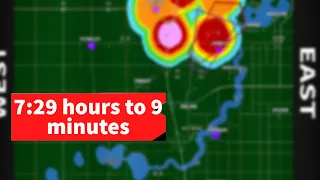 Twisted radar timelapse