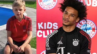 "How many goals did you score in one match?" | Leroy Sané answers kids questions