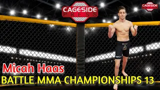 Micah Haas On Challenging For Battle MMA Championships Flyweight Title, Hoping For DWCS Call