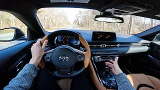 2024 Toyota GR Supra 3.0 Premium | POV Walkaround and Test Drive ASMR