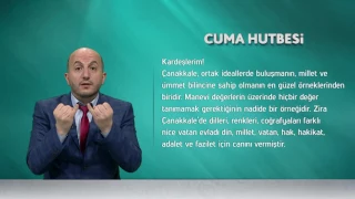 İşaret Diliyle Cuma Hutbesi - 17 Mart 2017