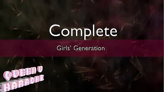 [KARAOKE] Complete - Girls' Generation | Queen V [00089] Karaoke