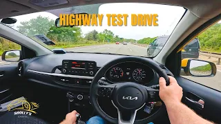 Kia Picanto POV Test Drive on Highway / Motorway [Model 2 - 2023]