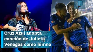 "Andar conmigo" de Julieta Venegas, el nuevo himno de Cruz Azul; aquí te contamos el porqué