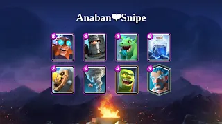 Anaban❤️Snipe | Electro Giant deck gameplay [TOP 200] | January 2021