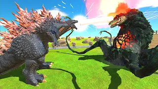 GOJIRA GODZILLA VS BIOLLANTE - Animal Revolt Battle Simulator