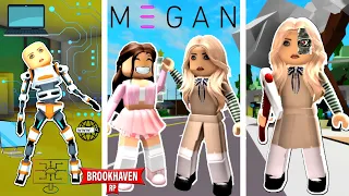 CICLO DE VIDA DA BONECA MEGAN MALVADA BROOKHAVEN | Historinhas Brookhaven Roblox Mariana Nana