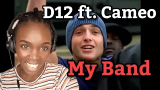 African Girl First Time Hearing D12 - My Band ft. Cameo (Official Music Video) (REACTION)